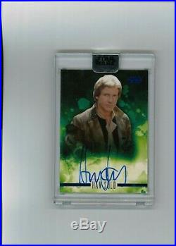 Harrison Ford Autograph Star Wars Stellar Auto Sealed Han Solo