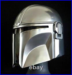 18 Guage Steel Medieval Star Wars Boba Fatt Mandalorian Helmet handmade designer