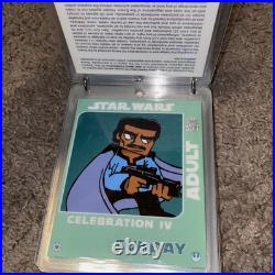 18 RARE Star Wars Celebration IV Staff/Adult/Kids/Media/Monday/ETC Passes ASIS