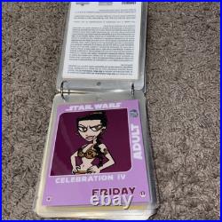 18 RARE Star Wars Celebration IV Staff/Adult/Kids/Media/Monday/ETC Passes ASIS