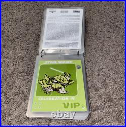 18 RARE Star Wars Celebration IV Staff/Adult/Kids/Media/Monday/ETC Passes ASIS