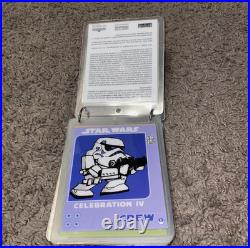 18 RARE Star Wars Celebration IV Staff/Adult/Kids/Media/Monday/ETC Passes ASIS