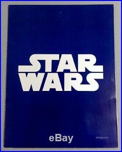 1977 STAR WARS PRESS KIT withRARE 26-PAGE COLOR PHOTO BOOKLET. FREE SHIPPING