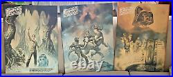 1980 Star Wars Boris Vallejo Empire Strikes Back Coca Cola Posters Set Of 3