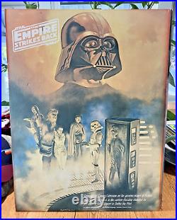1980 Star Wars Boris Vallejo Empire Strikes Back Coca Cola Posters Set Of 3