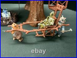 1983 COMPLETE Star Wars Return of the Jedi Ewok Village set