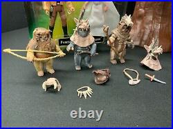 1983 COMPLETE Star Wars Return of the Jedi Ewok Village set