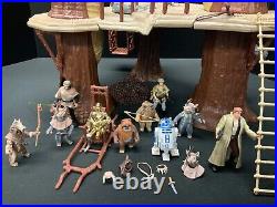 1983 COMPLETE Star Wars Return of the Jedi Ewok Village set