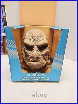 1983 Weequay Don Post Original Star Wars Mask Return of the Jedi with Box