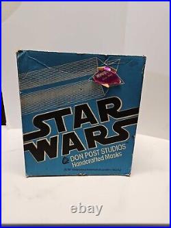 1983 Weequay Don Post Original Star Wars Mask Return of the Jedi with Box