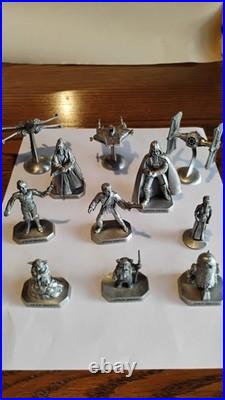 1990s Lucas Films Rawcliffe Pewter Star Wars Collection 11 Pieces 1990s Lucas Films Rawcliffe Pewter Star Wars Collection 11 Pieces