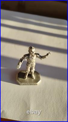 1990s Lucas Films Rawcliffe Pewter Star Wars Collection 11 Pieces 1990s Lucas Films Rawcliffe Pewter Star Wars Collection 11 Pieces
