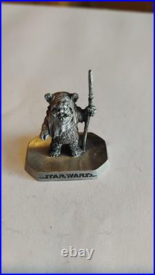 1990s Lucas Films Rawcliffe Pewter Star Wars Collection 11 Pieces 1990s Lucas Films Rawcliffe Pewter Star Wars Collection 11 Pieces