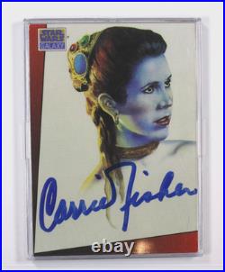 1993 Star Wars Topps Galaxy Carrie Fisher Autograph Card UNGRADED