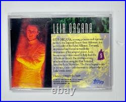 1993 Star Wars Topps Galaxy Carrie Fisher Autograph Card UNGRADED