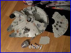 1995 Star Wars Electronic Millennium Falcon With Box+ POTF Power Of The Force