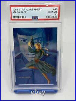 1996 Star Wars Finest #46 Mara Jade Psa 10 Gem Mint