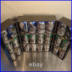 1999 Star Wars Episode 1 COMPLETE Pepsi 24 Can Set in Collectors Display RARE