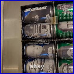 1999 Star Wars Episode 1 COMPLETE Pepsi 24 Can Set in Collectors Display RARE