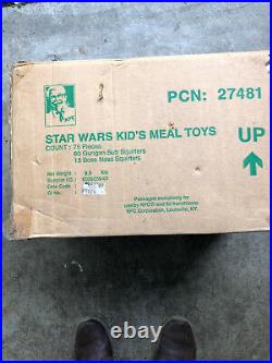 1999 kfc pizza hut taco bell star wars episode 1 Fast Foods Kid's Toy HTF