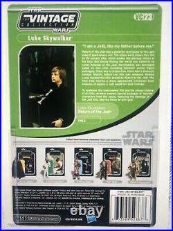 2011 Star Wars Vintage Collection Revenge of Jedi Luke Skywalker Proof Card 95