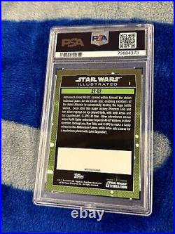 2015 Star Wars PSA 9 Celebration Anaheim Topps Exclusive R2-D2 Pop 1 #8 Graded