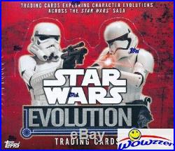 2016 Topps Star Wars Evolution 12 box Factory Sealed HOBBY Case-24 HITS! Loaded