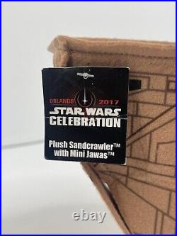 2017 Star Wars Celebration Mini Jawas With Sandcrawler Plush New with Tag RARE