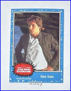 2019 Star Wars Celebration Chicago Volunteer Promo 5 Card Set #'d /200