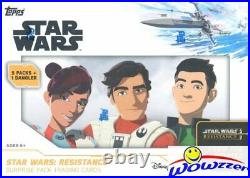 2019 Topps Star Wars Resistance Sealed 16 Box BLASTER CASE from Animated Series