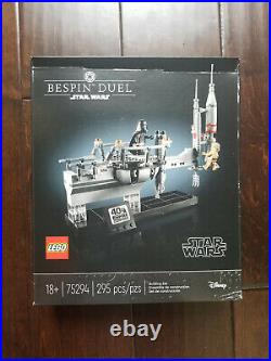 2020 Star Wars Celebration Lego 75294 Bespin Duel DAMAGED Box New Sealed