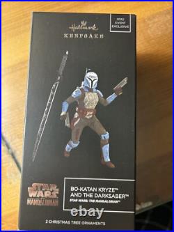 2022 Star Wars Celebration Bo-Katan and Darksaber Hallmark Ornament SDCC NYCC