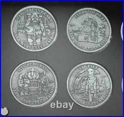 2023 Star Wars Celebration Europe Collecting Track ROTJ Medallion Coin Set Frame