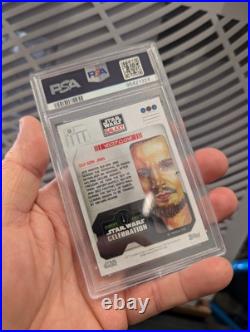 2023 Star Wars Galaxy Celebration Europe Qui Gon Jinn Orange 19/25 PSA 10 POP 1