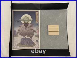 2025 Star Wars Celebration Exclusive Master Yoda Shikishi Ukiyo-E Art Board