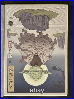 2025 Star Wars Celebration Exclusive Master Yoda Shikishi Ukiyo-E Art Board