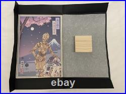 2025 Star Wars Celebration Exclusive R2-D2 & C3P0 Shikishi Ukiyo-E Art Board