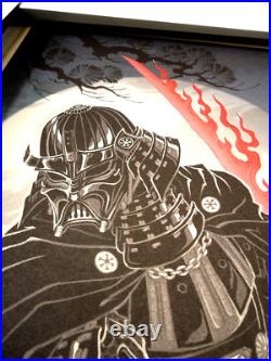 2025 Star Wars Celebration Japan Badge Art (39/75) Tesuki-Washi Vader Fine Art