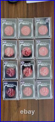 2025 Star Wars Celebration Japan Exclusive COMPLETE 12 Piece Coin Set