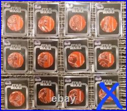 2025 Star Wars Celebration Japan Exclusive Coin Set Of 11 IN HAND