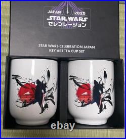 2025 Star Wars Celebration Japan Exclusive Key Art Tea Cup Set