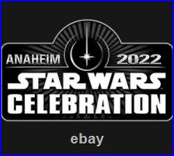 (2) 4-Day Adult Star Wars Celebration 2022 Anaheim Tickets Badge Passes