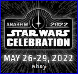 2 Adult 4 Day Ticket To Star Wars Celebration 2022 Anaheim California