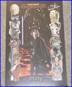 4 Star Wars Celebration III Signed Posters