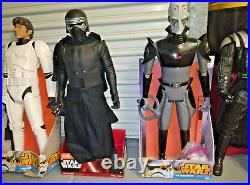 8 HUGE Star Wars 32 Tall Action Figures Toy DARTH CP30 TROOPER SOLO
