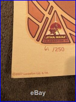 Adam Hughes Princess Leia Slave Fine Art Print Lithograph Star Wars Poster Jabba