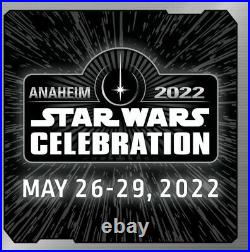 Adult Thursday Ticket. Star Wars Celebration 2022 Anaheim. Free Shipping