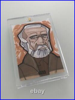Amazing Star Wars Sketch Card Collection (35 Cards) RARE