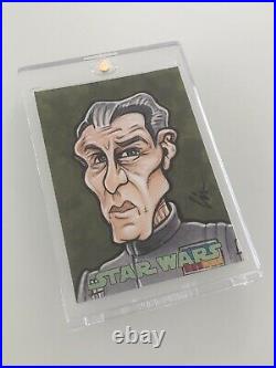 Amazing Star Wars Sketch Card Collection (35 Cards) RARE