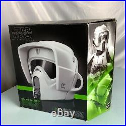 BLACK SERIES STAR WARS SCOUT TROOPER ELECTRONIC HELMET HALLOWEEN Cosplay Mask